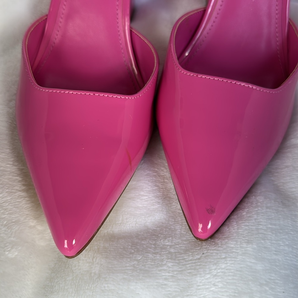MARK FISHER PINK PATENT LEATHER DRESS PUMPS SIZE 6 - Picture 6 of 9